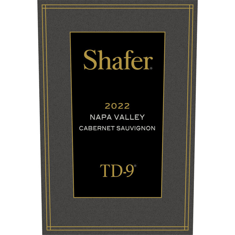 Shafer Red Wine Td-9 Napa Valley 2022 - 750ML - Front Label