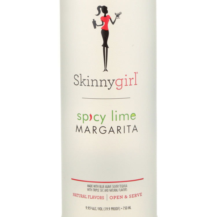 Skinnygirl Spicy Lime Margarita 19.9 - 750ML - Front Label