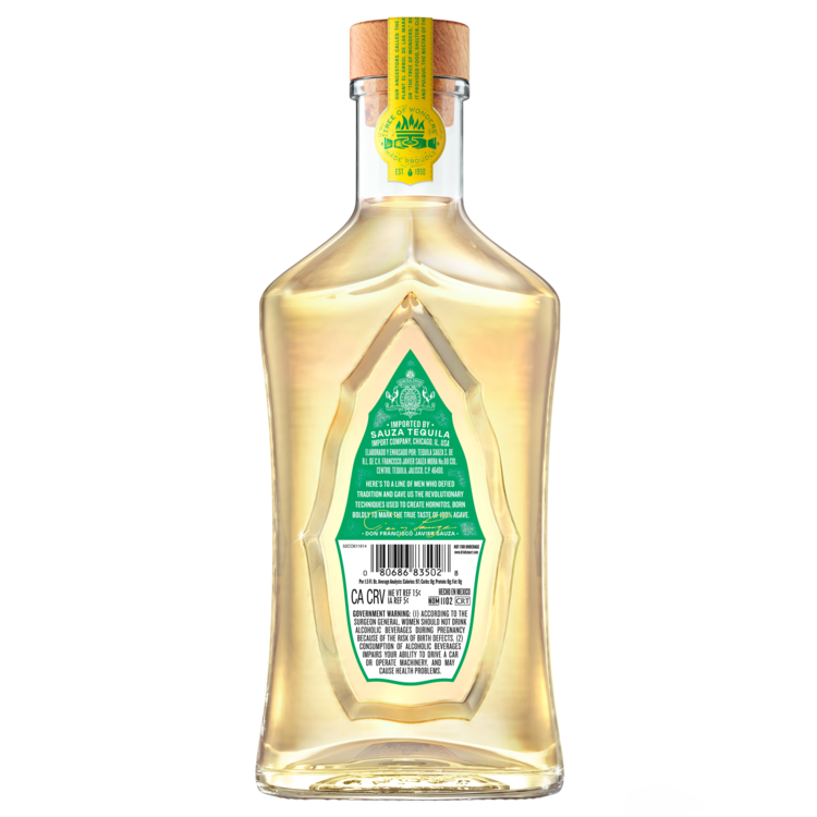 Hornitos Tequila Reposado 80 - 750ML - Back