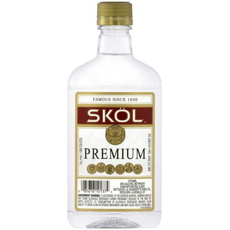 Skol Vodka 80 - 375ML