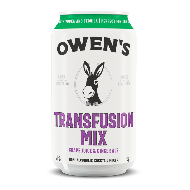 Owen'S Craft Mixers Transfusion Mix - 240ML