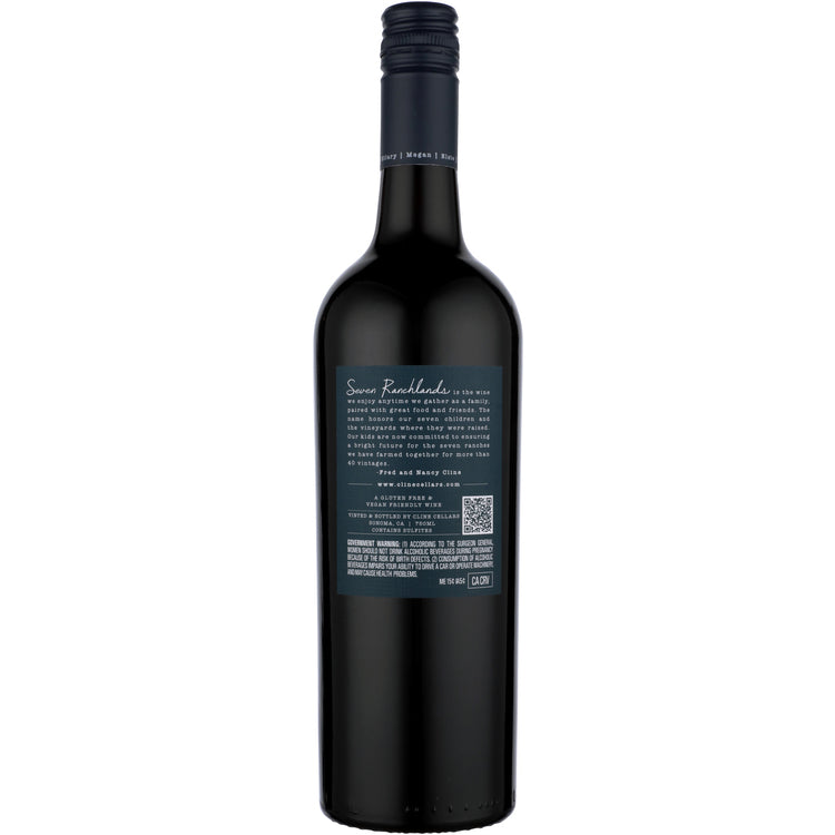 Cline Cabernet Sauvignon Seven Ranchlands North Coast 2022 - 750ML