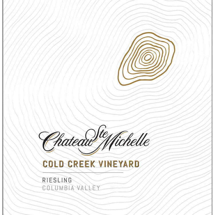 Chateau Ste. Michelle Riesling Cold Creek Vineyard Columbia Valley 202 - 750ML