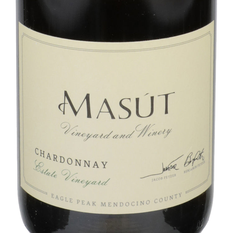 Masut Chardonnay Estate Vineyard Eagle Peak Mendocino County 2022 - 750ML