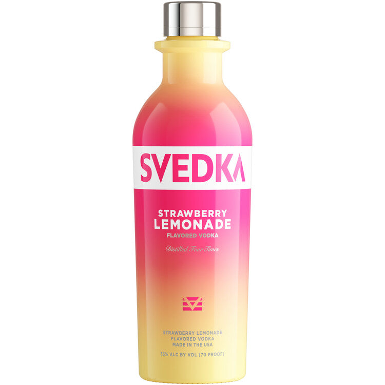 Svedka Strawberry Lemonade Flavored Vodka 70 - 375ML