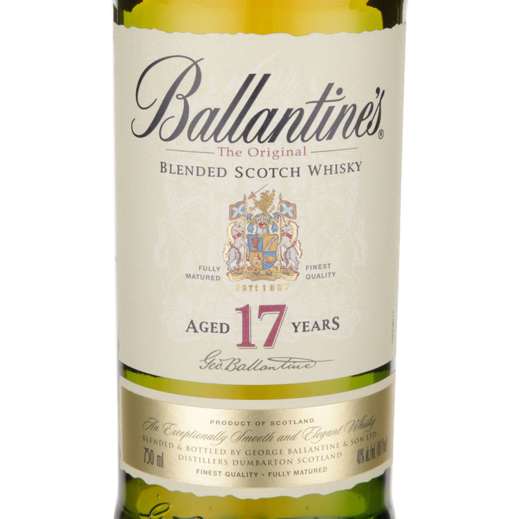 Ballantine's Blended Scotch 17 Yr 80 - 750ML - Front Label