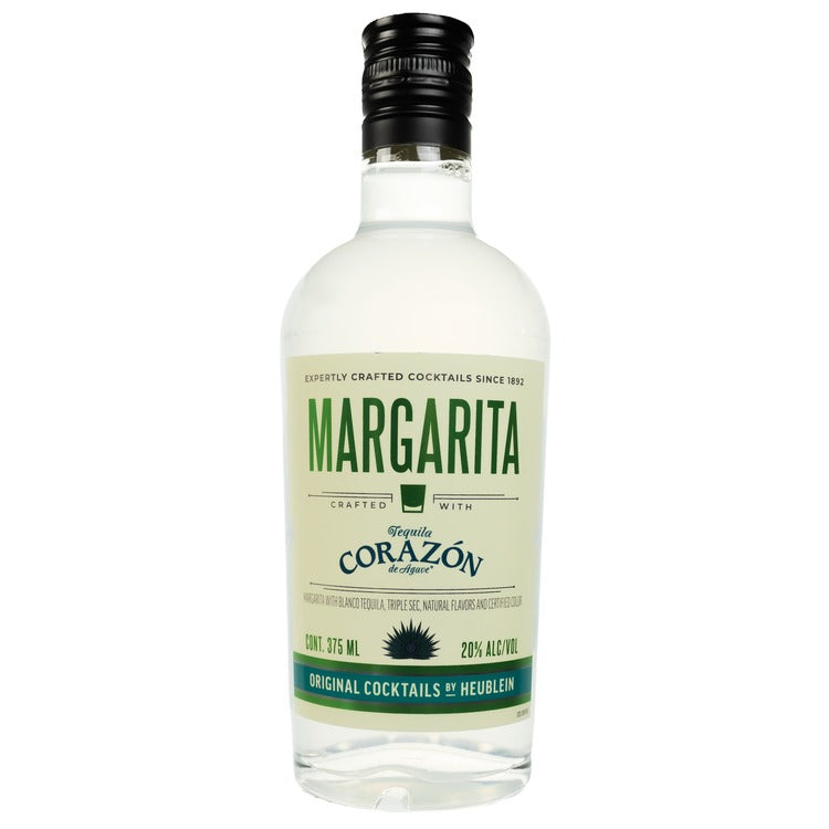 Heublein Tequila Corazon Margarita Cocktail 40 - 375ML - Front
