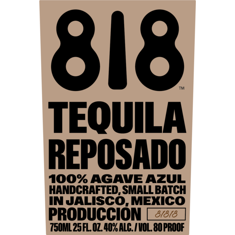 818 Tequila Reposado 80 - 750ML