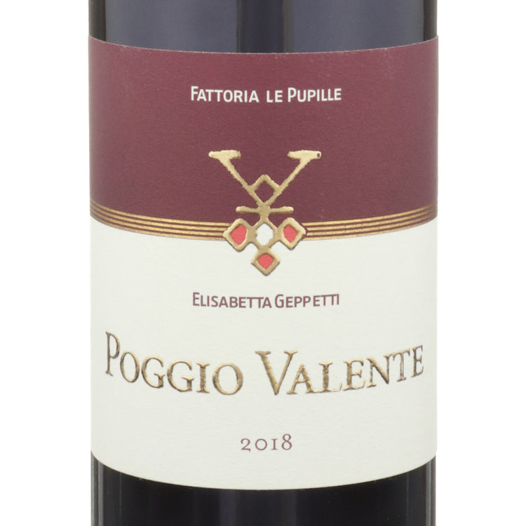 Fattoria Le Pupille Morellino Di Scansano Poggio Valente 2018 - 750ML