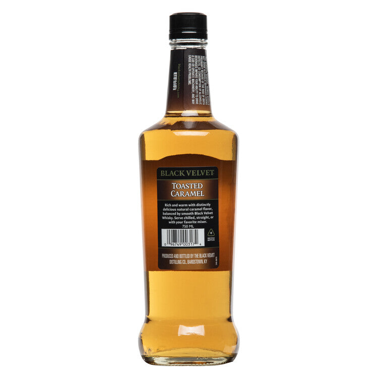 Black Velvet Toasted Caramel Flavored Whisky 70 - 750ML