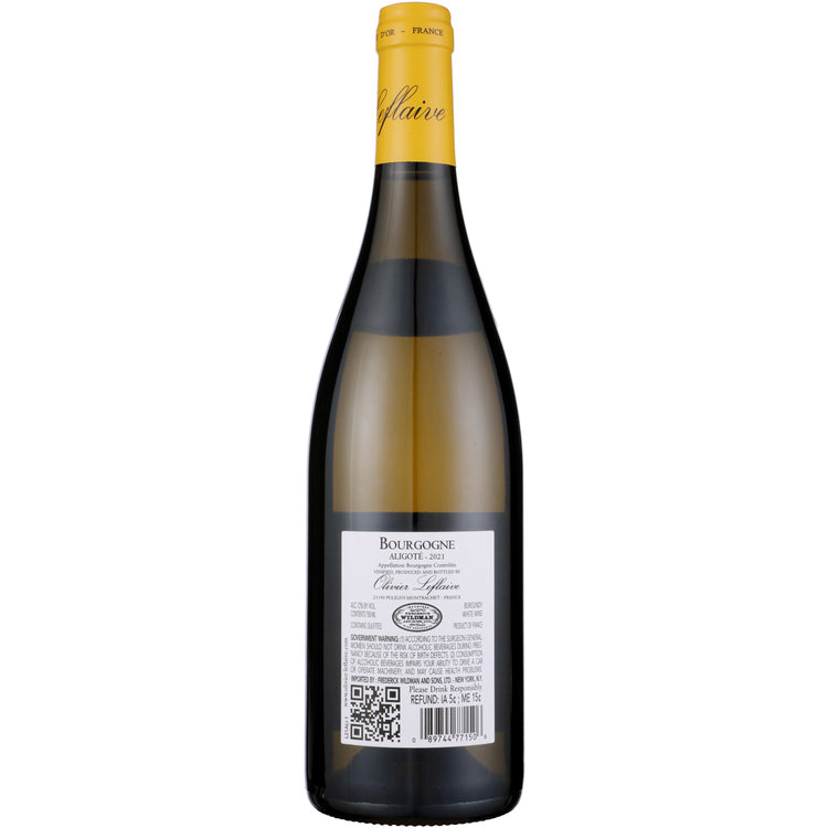 Olivier Leflaive Bourgogne Aligote Recolte Du Domaine 2021 - 750ML