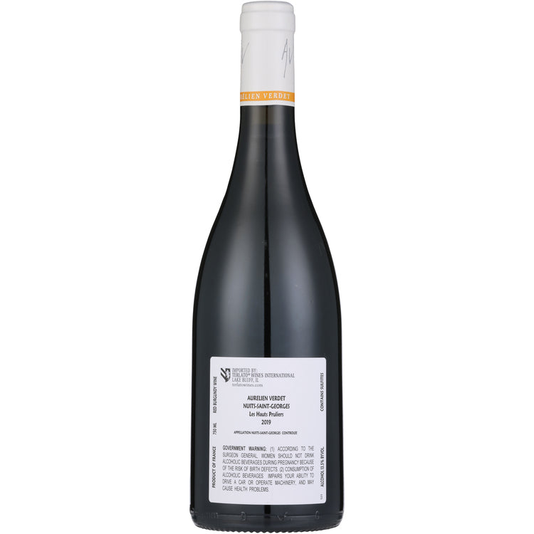 Aurelien Verdet Nuits Saint Georges Les Hauts Pruliers 2019 - 750ML