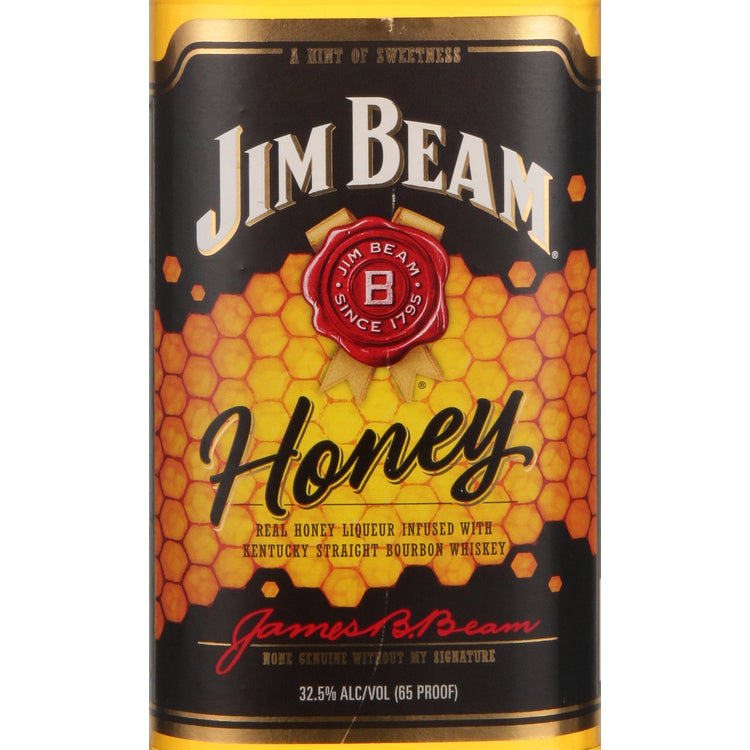 Jim Beam Honey Flavored Whiskey 65 - 750ML - Front Label
