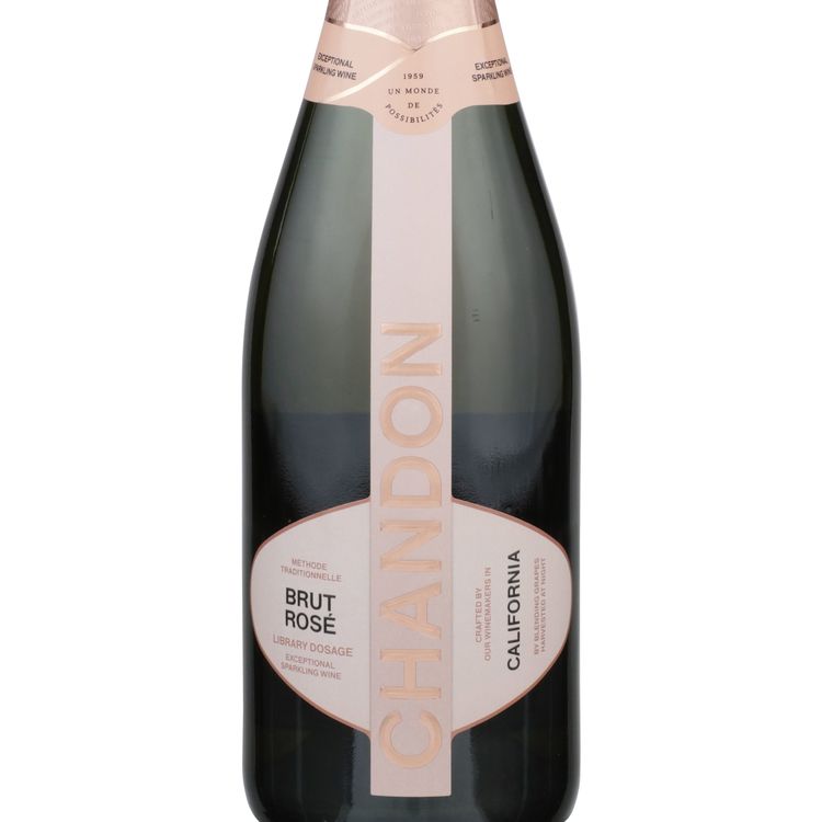 Chandon Brut Rose Library Dosage California - 750ML