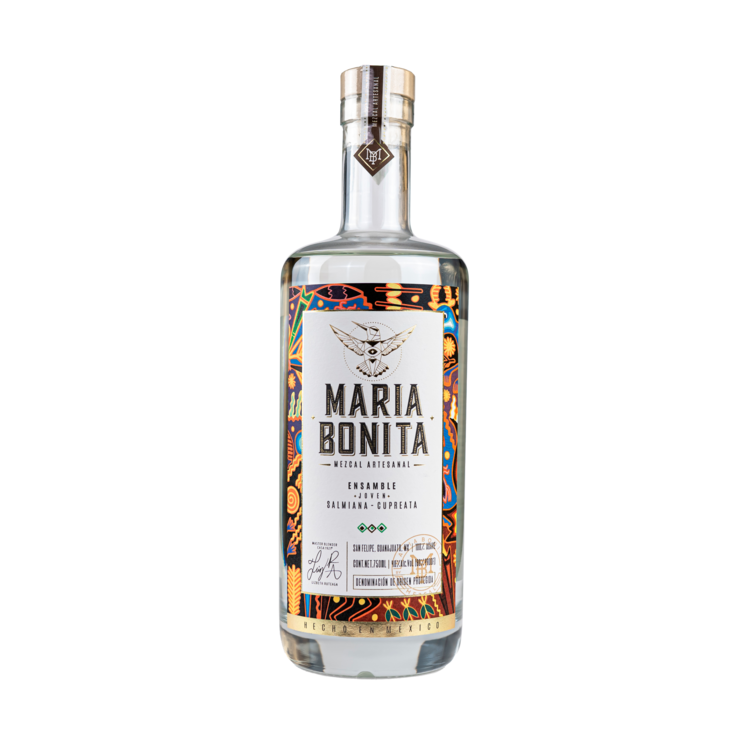 Maria Bonita Mezcal Joven Salmiana-Cupreata 80 - 750ML