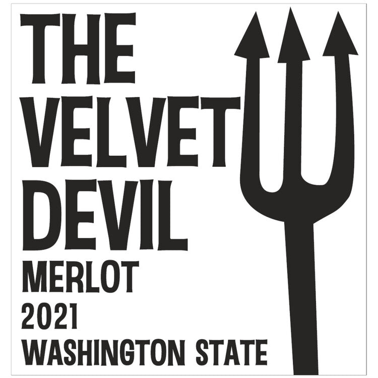 Charles Smith Wines Merlot The Velvet Devil Washington - 750ML