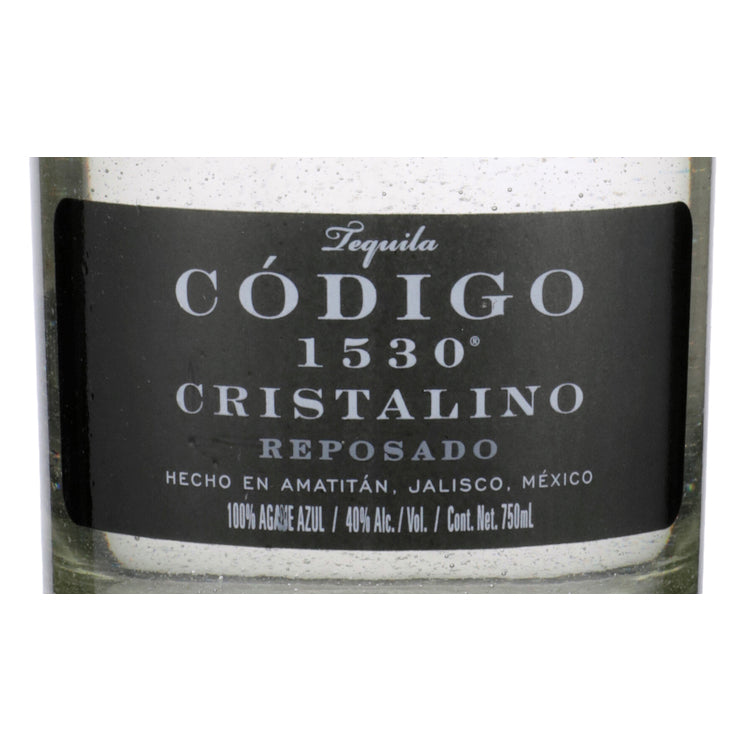 Codigo 1530 Tequila Reposado Cristalino 80 - 750ML - Front Label