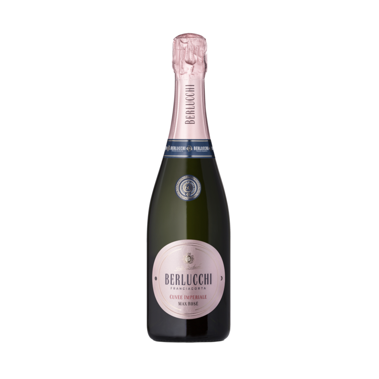 Berlucchi Franciacorta Cuvee Imperiale Max Rose - 750ML - Front