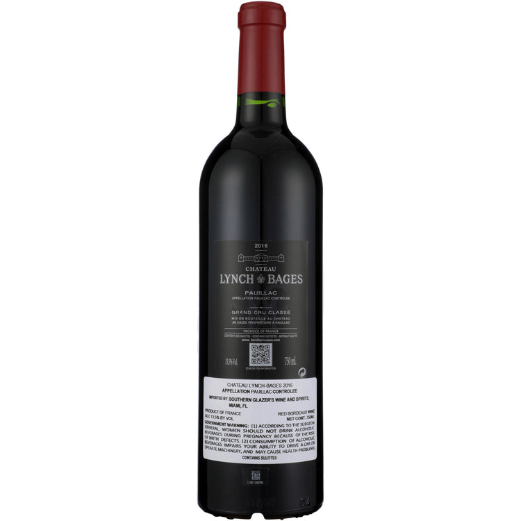 Chateau Lynch Bages Pauillac 2016 Wood Box - 750ML