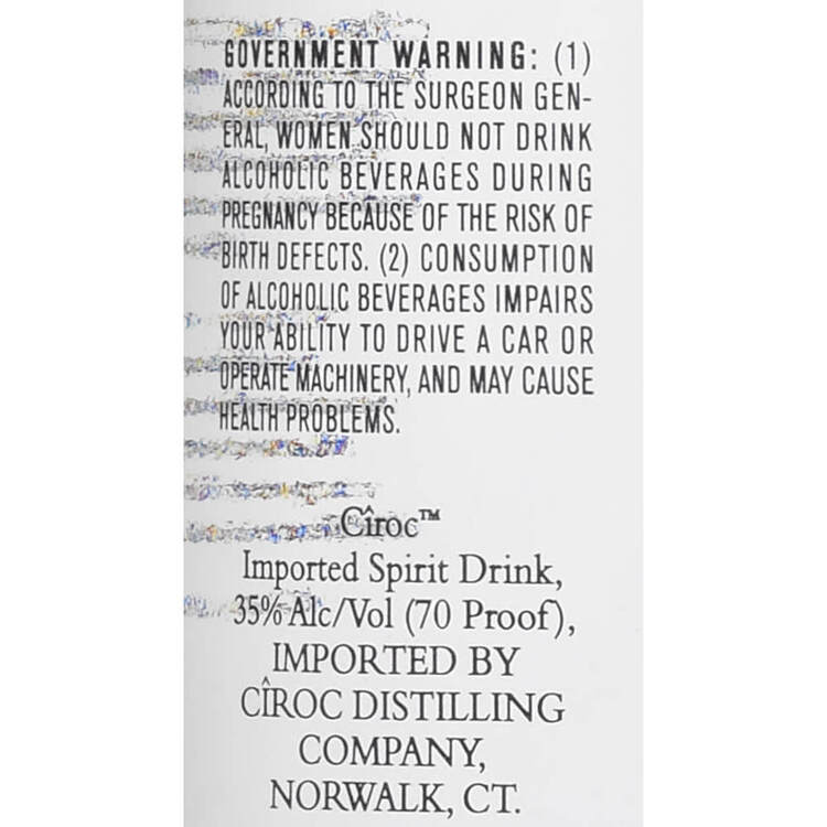 Ciroc Berry Flavored Vodka Red Berry 70 - 1.0L