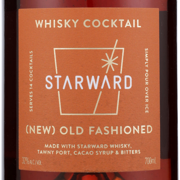 Starward New Old Fashioned Whisky Cocktail 64 - 700ML - Front Label
