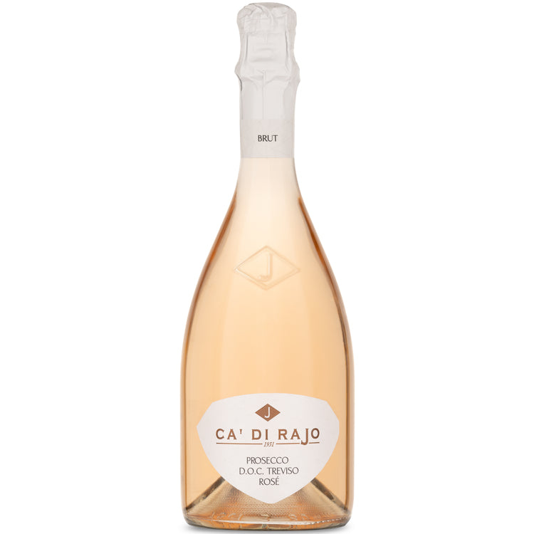 Ca' Di Rajo Prosecco Treviso Rose Brut - 750ML - Front