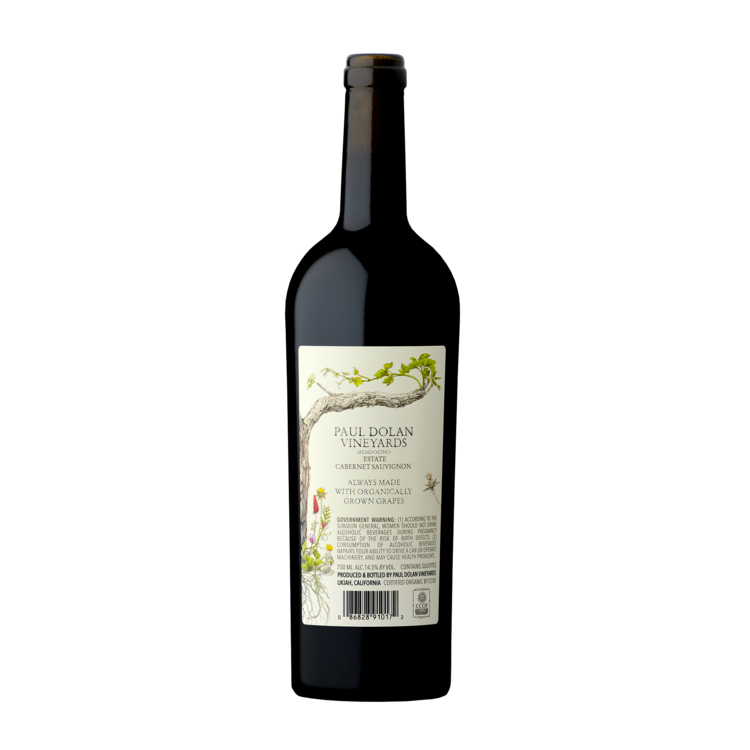 Paul Dolan Vineyards Cabernet Sauvignon Mendocino County 2022 - 750ML