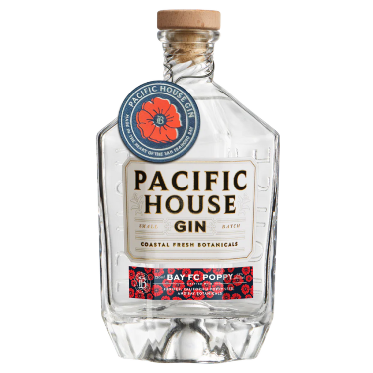 Pacific House Poppy Bay Fc Small Batch Flavored Gin 86 - 750ML - Front