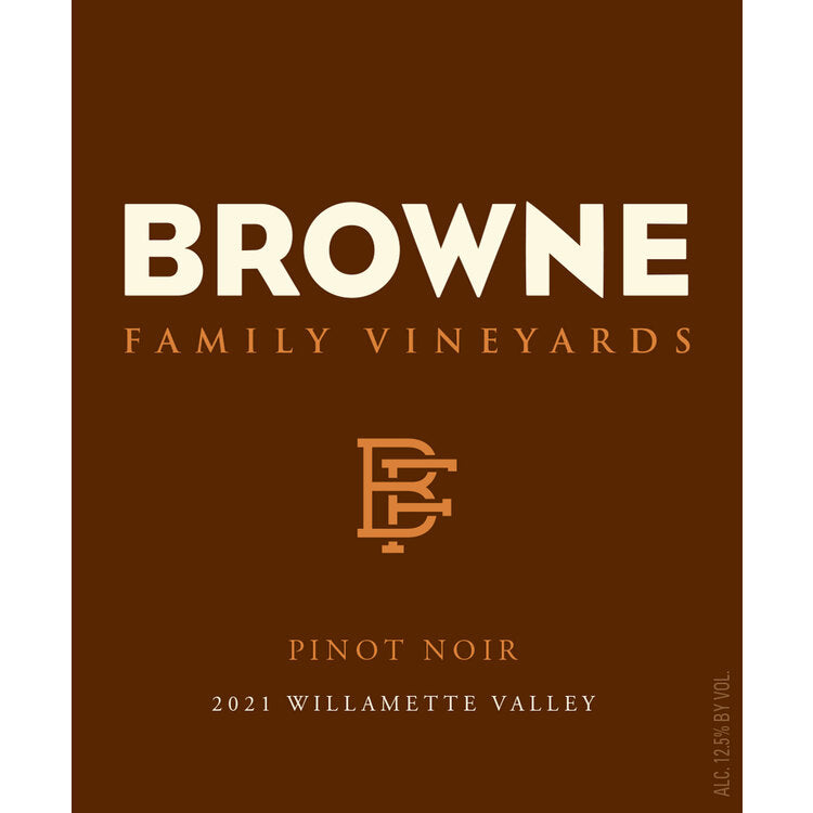 Browne Family Vineyards Pinot Noir Family Vineyards Willamette Valley - 750ML