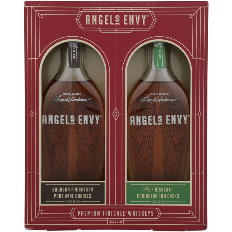 Angel'S Envy Combo 6 Each Bourbon Private Selection 86.6 & Rye Whiskey - 375ML