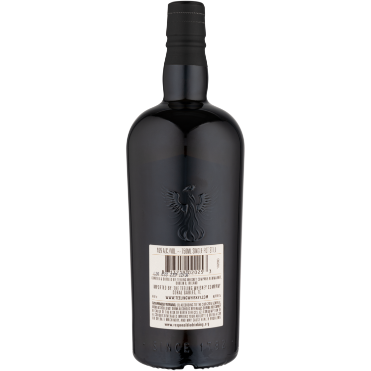 Teeling Single Pot Still Irish Whiskey 92 - 750ML - Back