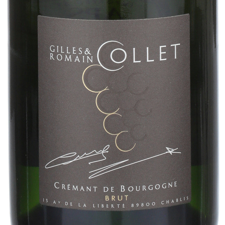 Gilles & Romain Collet Cremant De Bourgogne Brut - 750ML - Front Label