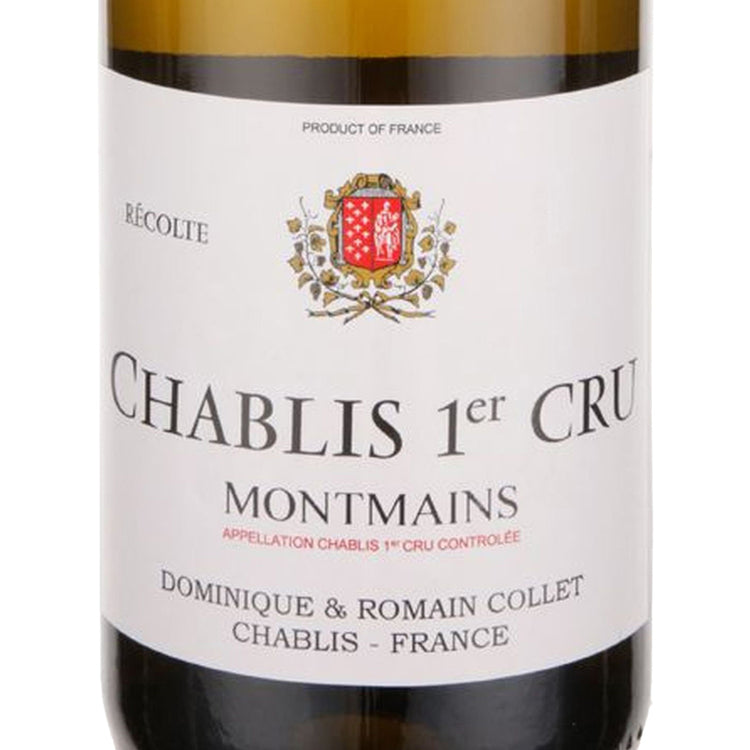 Dominique & Romain Collet Chablis Montmains Premier Cru Recolte 2021 - 750ML