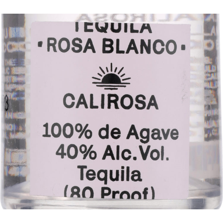 Calirosa Tequila Rosa Blanco 80 - 50ML - Front Label