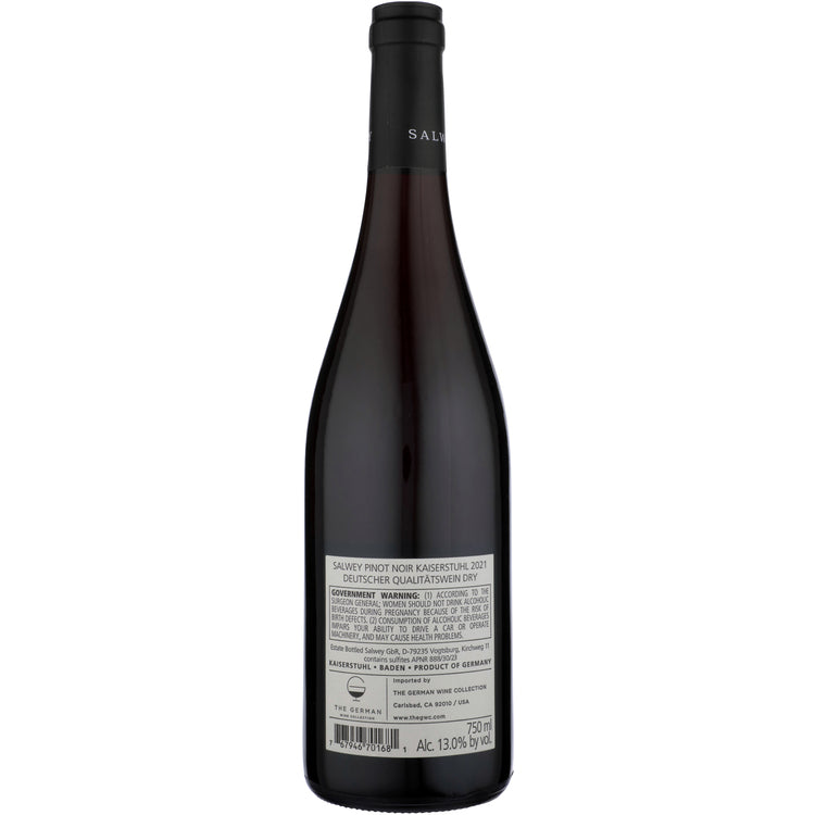 Salwey Pinot Noir Dry Kaiserstuhl Baden 2021 - 750ML