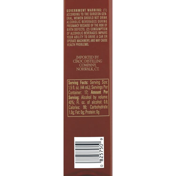 Ciroc Brandy Vs 80 - 750ML