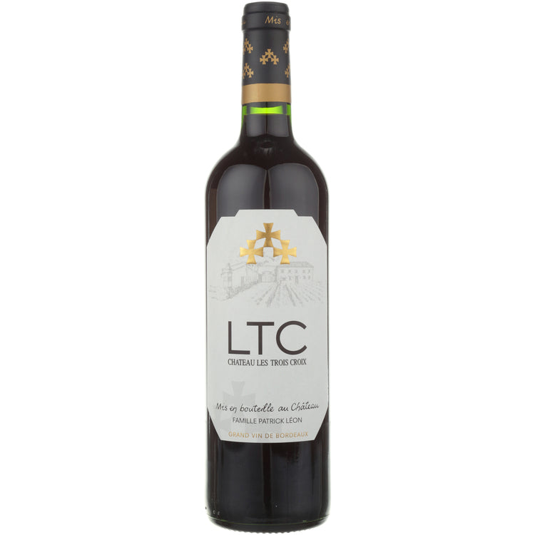 Chateau Les Trois Croix Fronsac 2017 Wood Box - 750ML