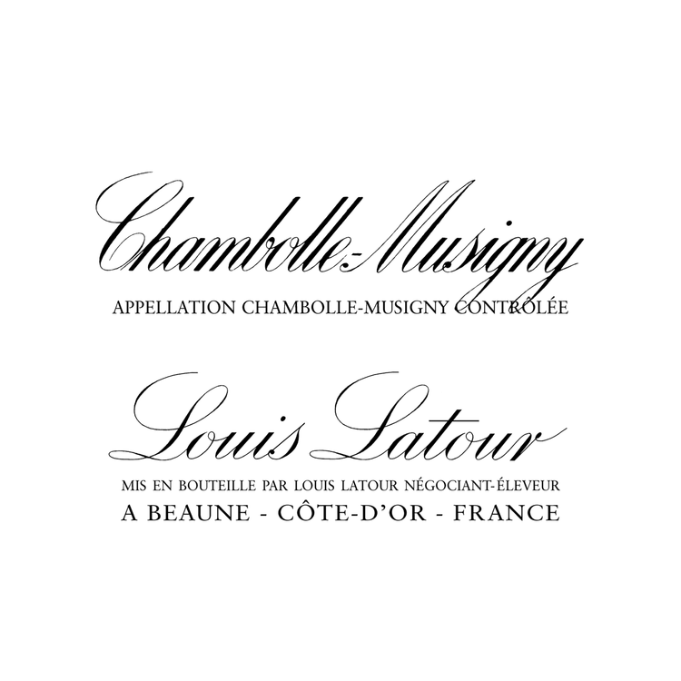Louis Latour Chambolle Musigny 2019 - 750ML