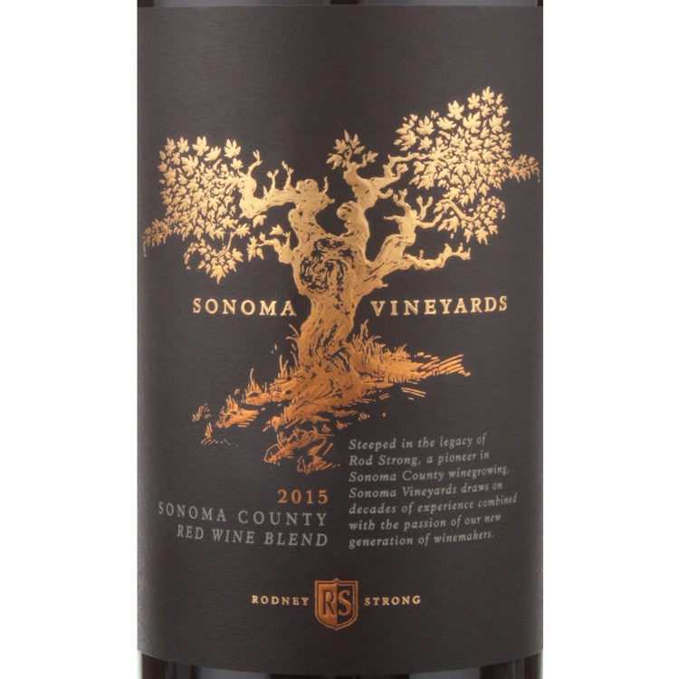 Sonoma Vineyards Red Wine Blend Sonoma County - 750ML - Front Label