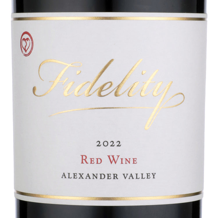 Fidelity Red Wine Alexander Valley 2022 - 750ML