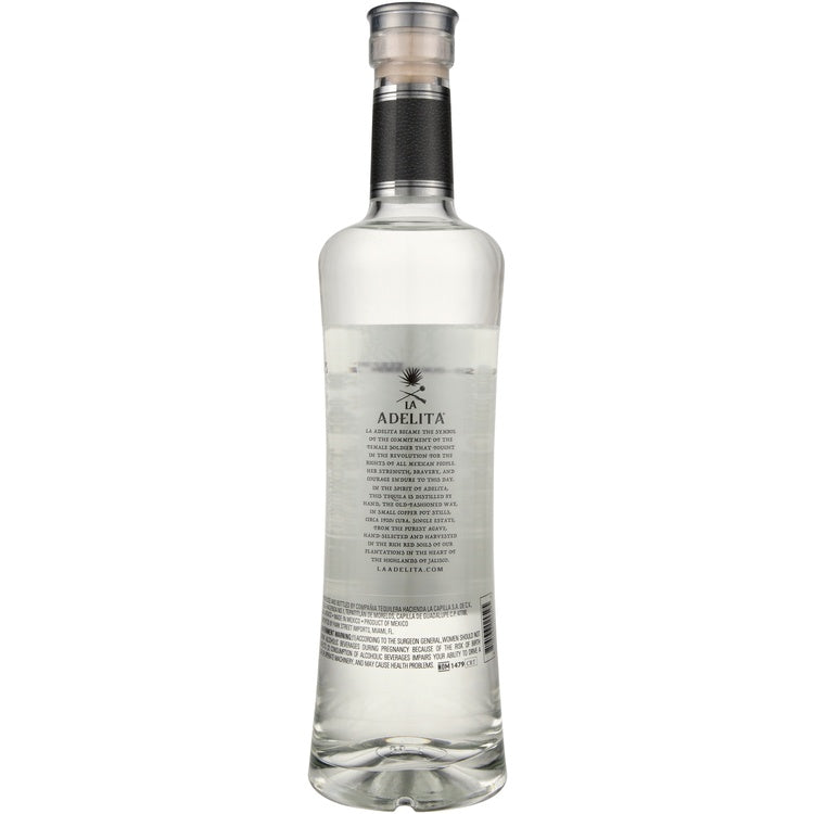 La Adelita Tequila Blanco 80 - 750ML
