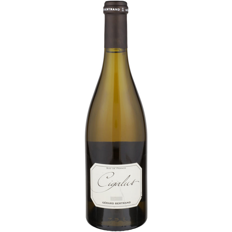 Gerard Bertrand Aude Hauterives Blanc Cigalus 2022 Wood Box - 750ML