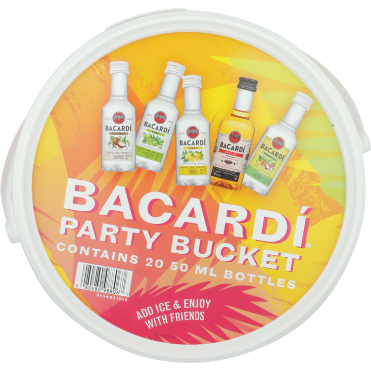 Bacardi In Case Of Party Rum Combo 4 Each Coco 70, Spiced 70, Limon 70 - 50ML