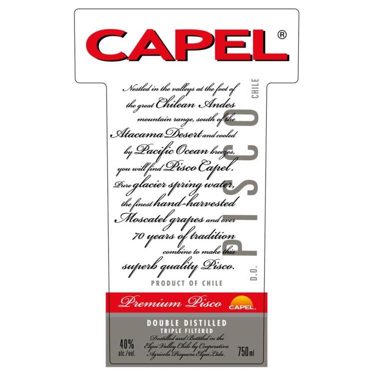 Capel Pisco Reservado 80 - 750ML