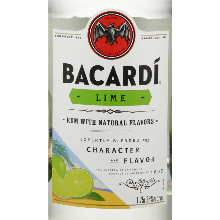 Bacardi Lime Flavored Rum 70 - 1.75L