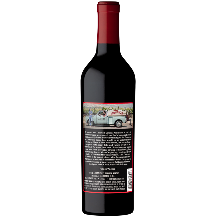 Bonanza Cabernet Sauvignon Lot 8 California - 750ML