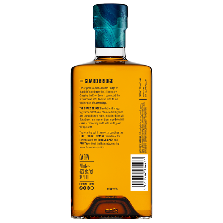 Eden Mill Blended Malt Scotch The Guard Bridge 92 - 700ML