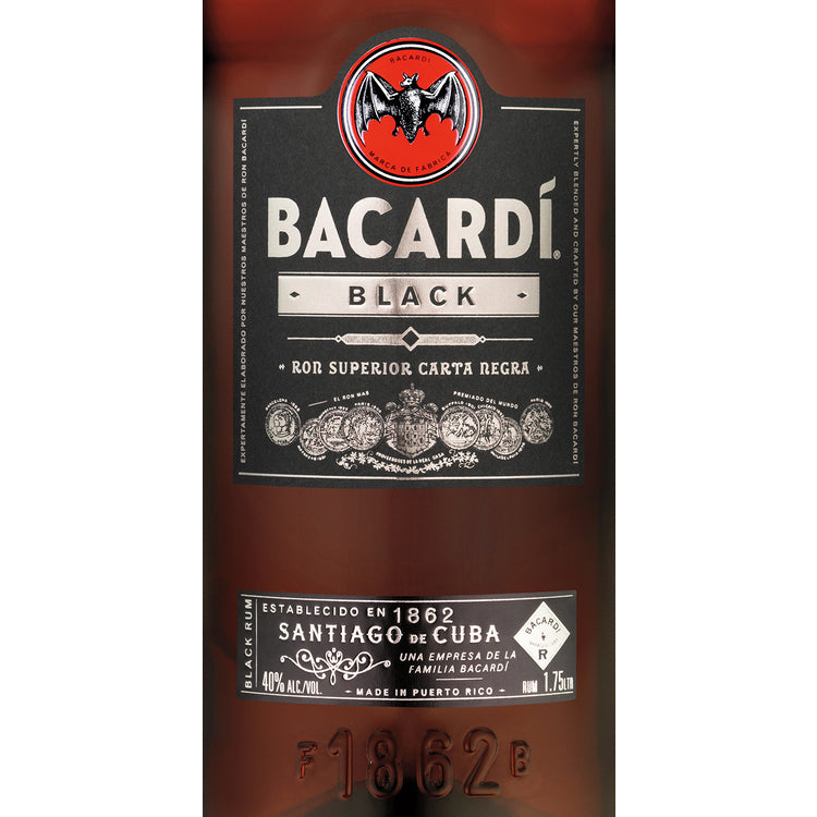 Bacardi Black Rum 80 - 1.75L
