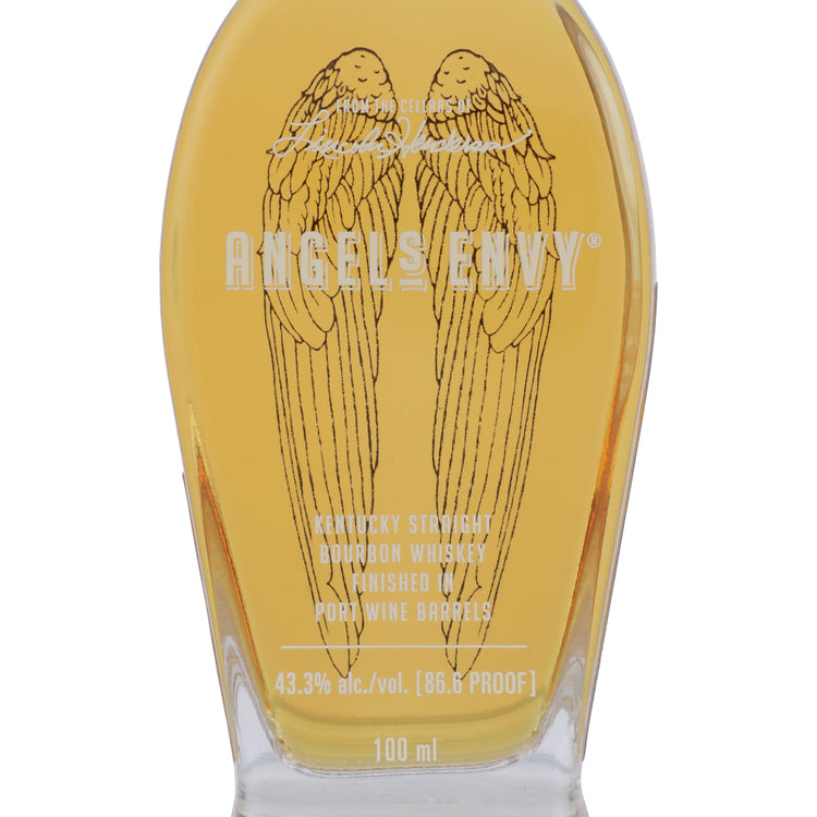 Angel's Envy Straight Bourbon Finished In Port Wine Barrels 86.6 - 100ML - Front Label