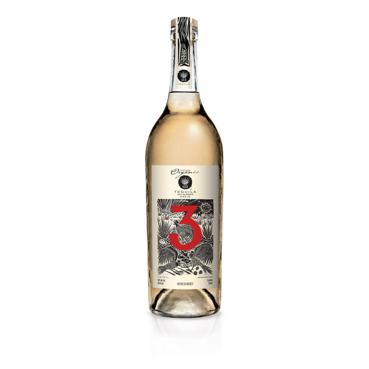 123 Tequila Anejo 3 80 - 750ML